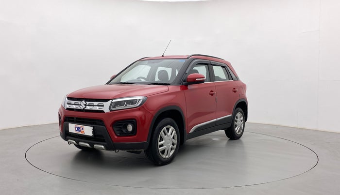 2022 Maruti BREZZA VXI AT SMART HYBRID, Petrol, Automatic, 15,524 km, Left Front Diagonal