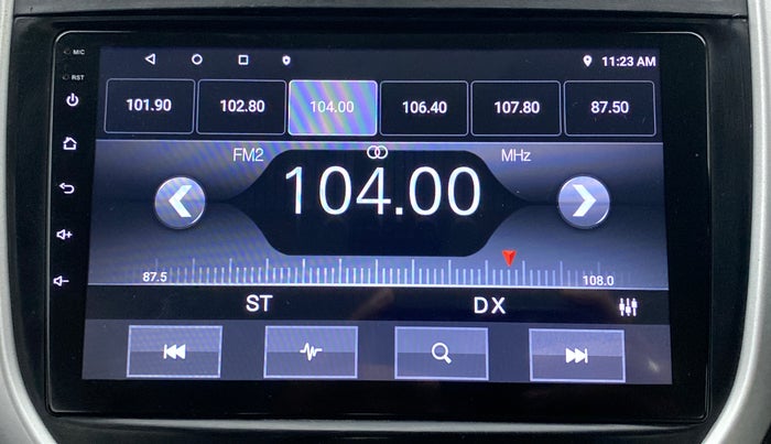 2022 Maruti BREZZA VXI AT SMART HYBRID, Petrol, Automatic, 15,524 km, Infotainment System
