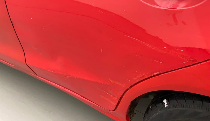2013 Honda Brio S MT, Petrol, Manual, 6,55,681 km, Rear left door - Slightly dented