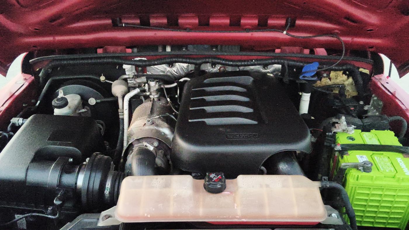 2021 Mahindra Thar LX D AT 4WD HT, Diesel, Automatic, 1,00,425 km, Engine View