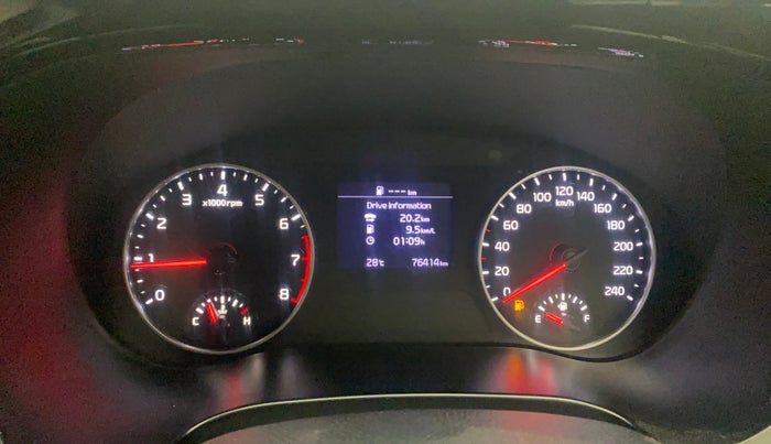 2019 KIA SELTOS HTK 1.5 PETROL, Petrol, Manual, 76,394 km, Odometer Image