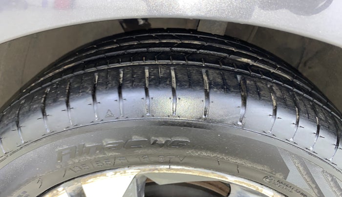 2021 Hyundai NEW I20 ASTA (O) 1.0 TURBO GDI DCT, Petrol, Automatic, 37,692 km, Left Front Tyre Tread