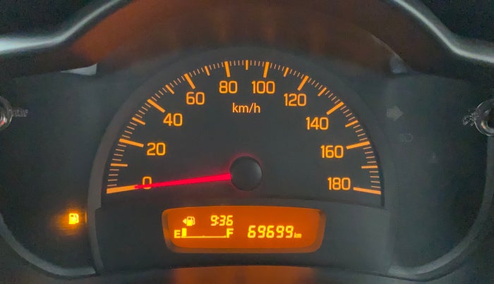 2017 Maruti Celerio VXI (O), Petrol, Manual, 69,699 km, Odometer Image