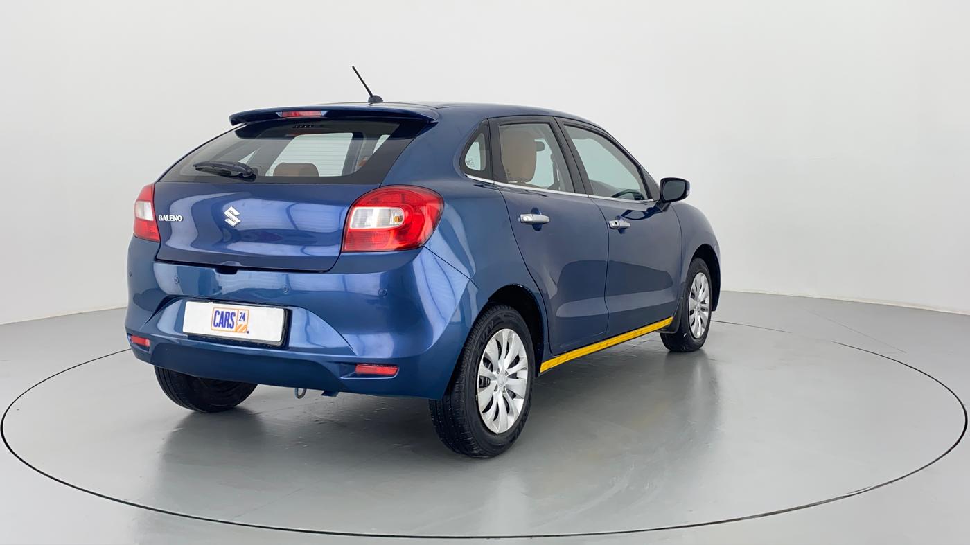 2016 Maruti Baleno DELTA 1.2 K12, Petrol, Manual, 45,749 km, Right Back Diagonal