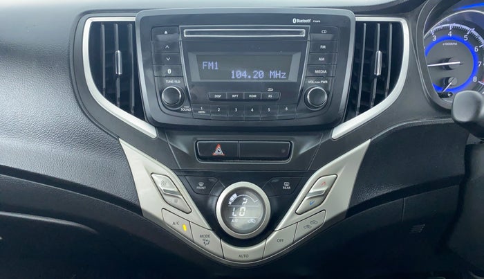 2016 Maruti Baleno DELTA 1.2 K12, Petrol, Manual, 45,749 km, Air Conditioner