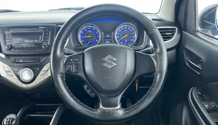 2016 Maruti Baleno DELTA 1.2 K12, Petrol, Manual, 45,749 km, Steering Wheel Close Up