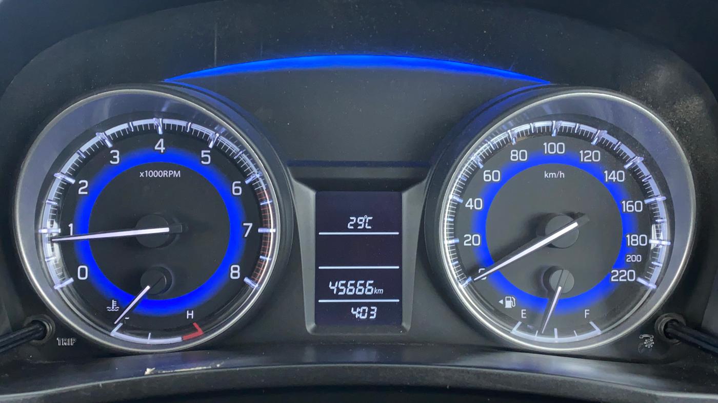 2016 Maruti Baleno DELTA 1.2 K12, Petrol, Manual, 45,749 km, Odometer Image
