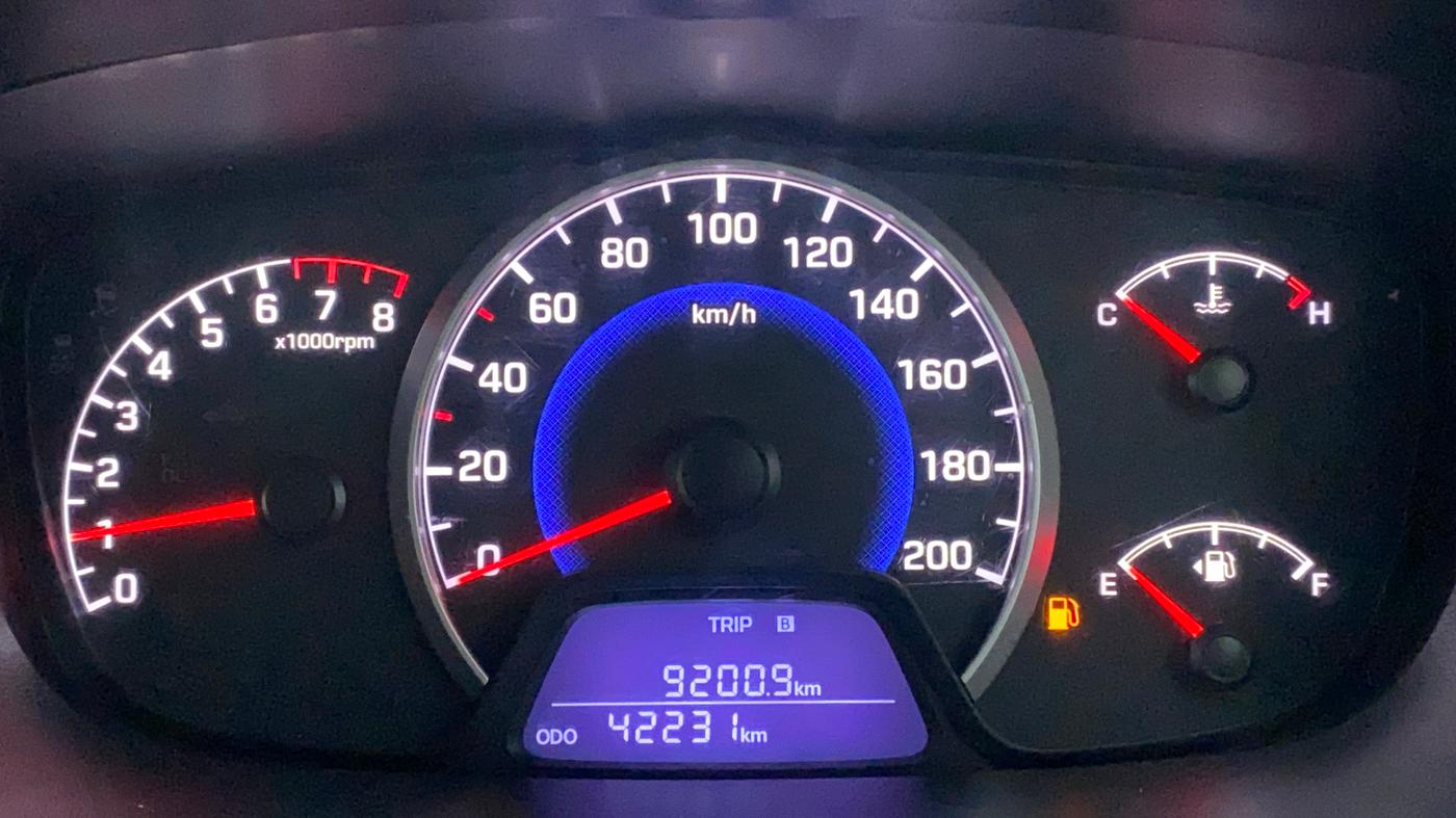 2017 Hyundai Grand i10 ASTA 1.2 KAPPA VTVT, Petrol, Manual, 42,388 km, Odometer Image