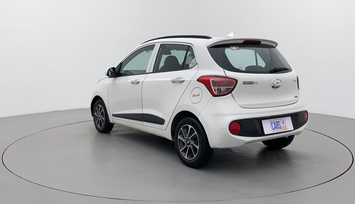 2017 Hyundai Grand i10 ASTA 1.2 KAPPA VTVT, Petrol, Manual, 42,388 km, Left Back Diagonal