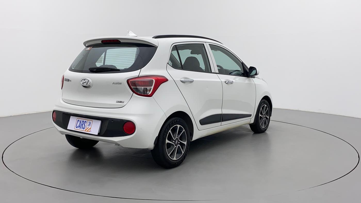 2017 Hyundai Grand i10 ASTA 1.2 KAPPA VTVT, Petrol, Manual, 42,388 km, Right Back Diagonal