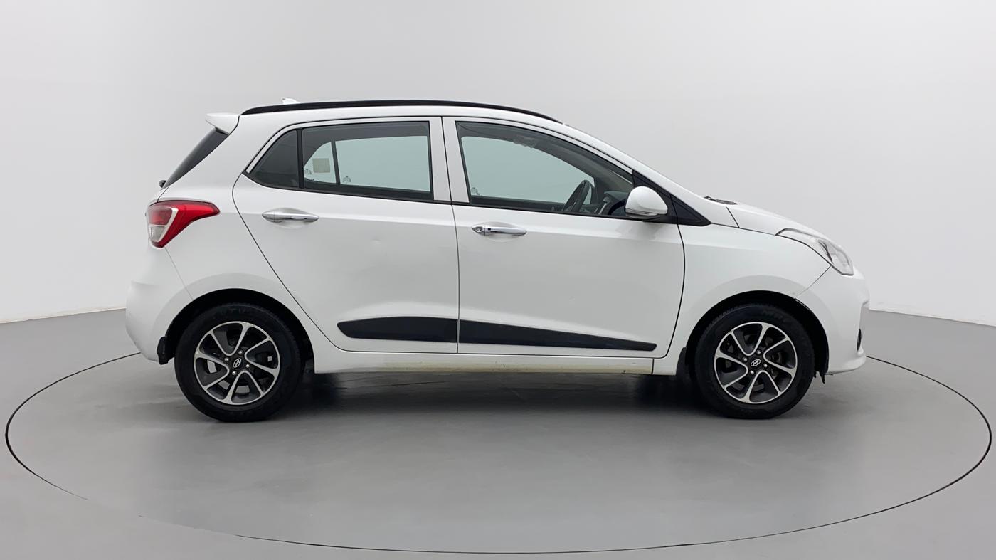 2017 Hyundai Grand i10 ASTA 1.2 KAPPA VTVT, Petrol, Manual, 42,388 km, Right Side View