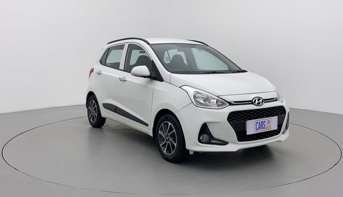 2017 Hyundai Grand i10 ASTA 1.2 KAPPA VTVT, Petrol, Manual, 42,388 km, Right Front Diagonal