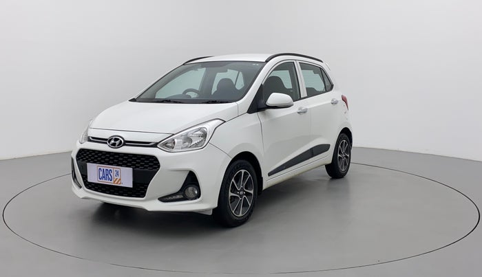 2017 Hyundai Grand i10 ASTA 1.2 KAPPA VTVT, Petrol, Manual, 42,388 km, Left Front Diagonal