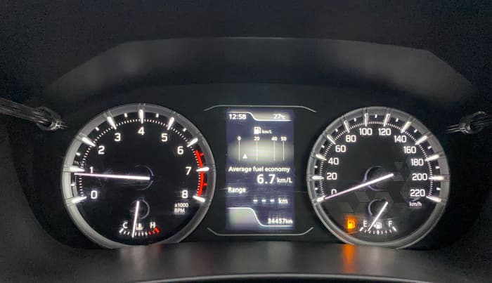 2023 Maruti Grand Vitara ZETA SMART HYBRID, Petrol, Manual, 34,446 km, Odometer Image