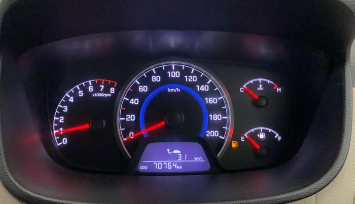 2014 Hyundai Grand i10 SPORTZ 1.2 KAPPA VTVT, Petrol, Manual, 70,719 km, Odometer Image