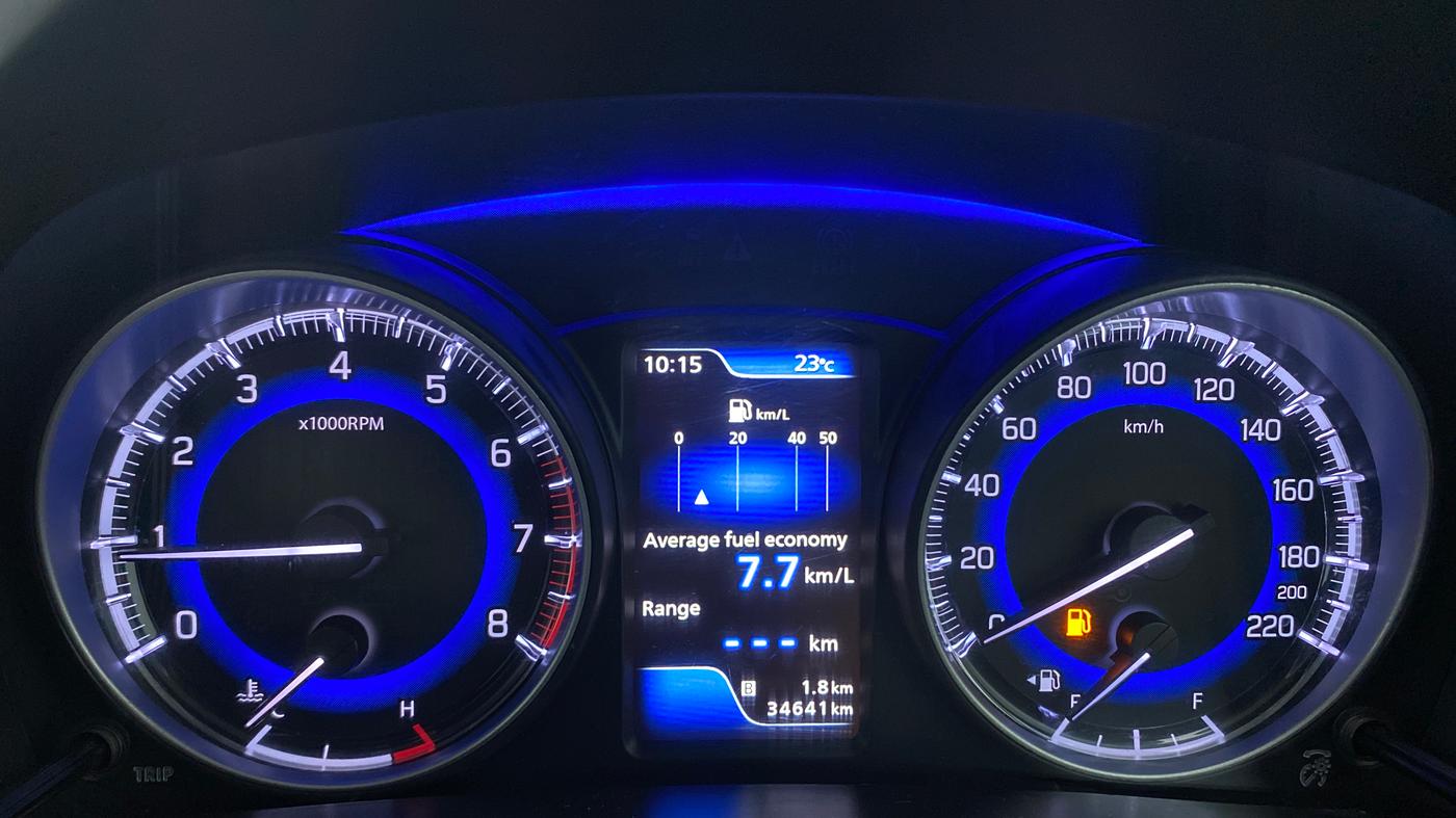2017 Maruti Baleno ALPHA PETROL 1.2, Petrol, Manual, 34,640 km, Odometer Image