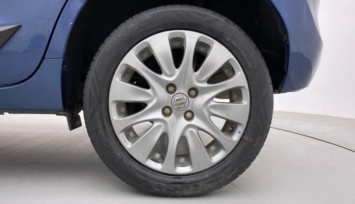 2017 Maruti Baleno ALPHA PETROL 1.2, Petrol, Manual, 34,640 km, Left Rear Wheel