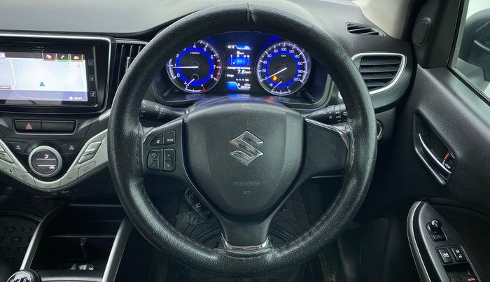 2017 Maruti Baleno ALPHA PETROL 1.2, Petrol, Manual, 34,640 km, Steering Wheel Close Up