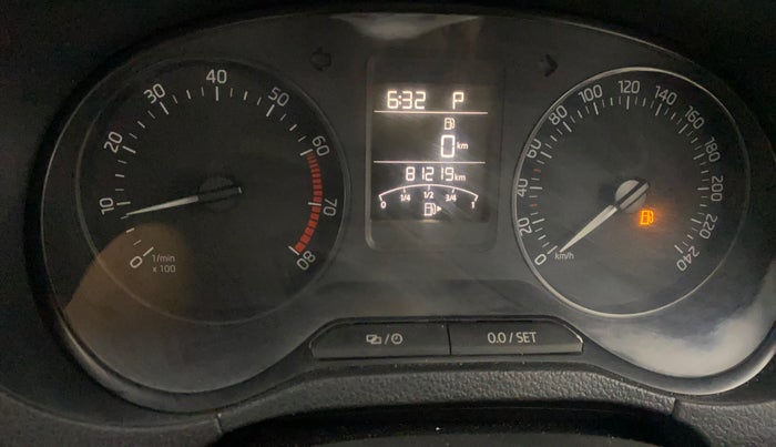 2018 Skoda Rapid STYLE 1.6 MPI AT, Petrol, Automatic, 81,185 km, Odometer Image