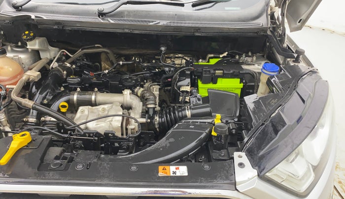 2019 Ford Ecosport TITANIUM 1.5L DIESEL, Diesel, Manual, 1,05,054 km, Engine View - Left