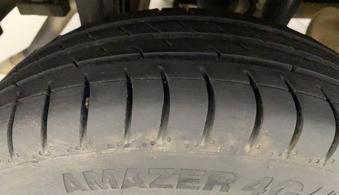2018 Maruti Alto K10 VXI AMT, Petrol, Automatic, 85,911 km, Right Rear Tyre Tread