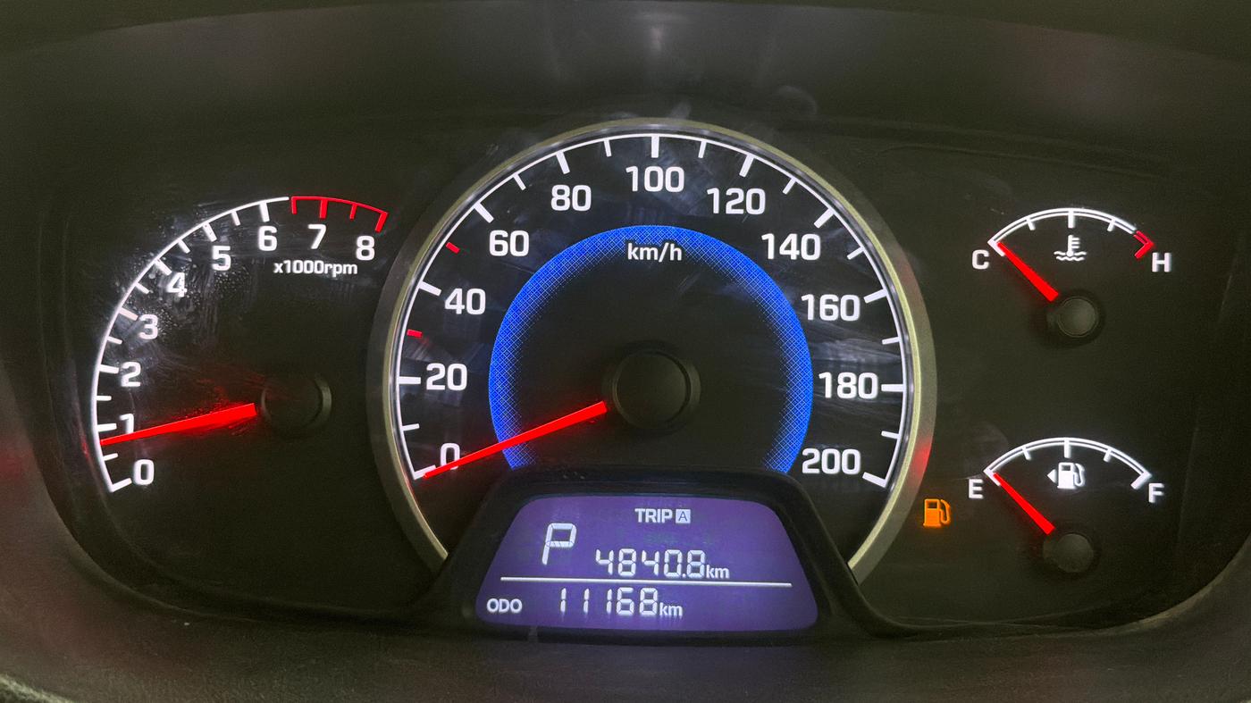 2017 Hyundai Grand i10 MAGNA AT 1.2 KAPPA VTVT, Petrol, Automatic, 11,163 km, Odometer Image