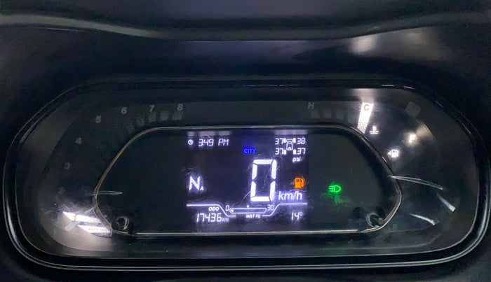 2022 Tata NEXON XZA PLUS (PREMIUM) KAZIRANGA PETROL, Petrol, Automatic, 17,436 km, Odometer Image