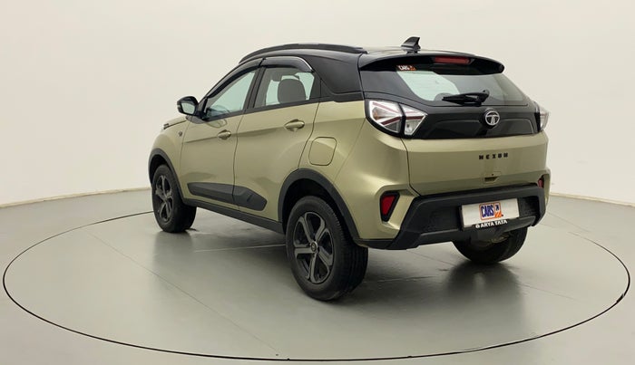 2022 Tata NEXON XZA PLUS (PREMIUM) KAZIRANGA PETROL, Petrol, Automatic, 17,436 km, Left Back Diagonal