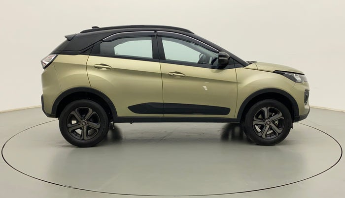 2022 Tata NEXON XZA PLUS (PREMIUM) KAZIRANGA PETROL, Petrol, Automatic, 17,436 km, Right Side View