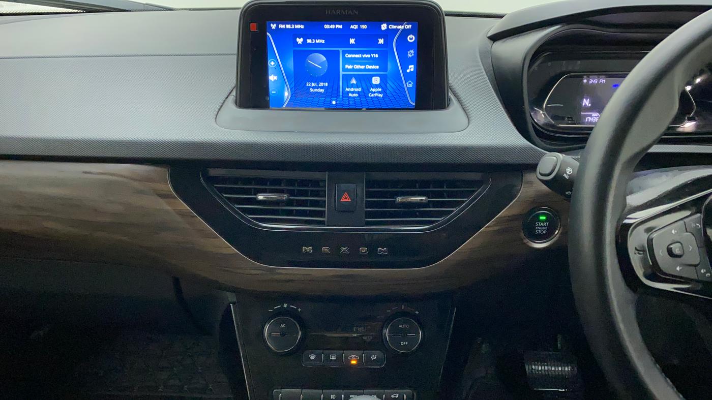2022 Tata NEXON XZA PLUS (PREMIUM) KAZIRANGA PETROL, Petrol, Automatic, 17,436 km, Air Conditioner