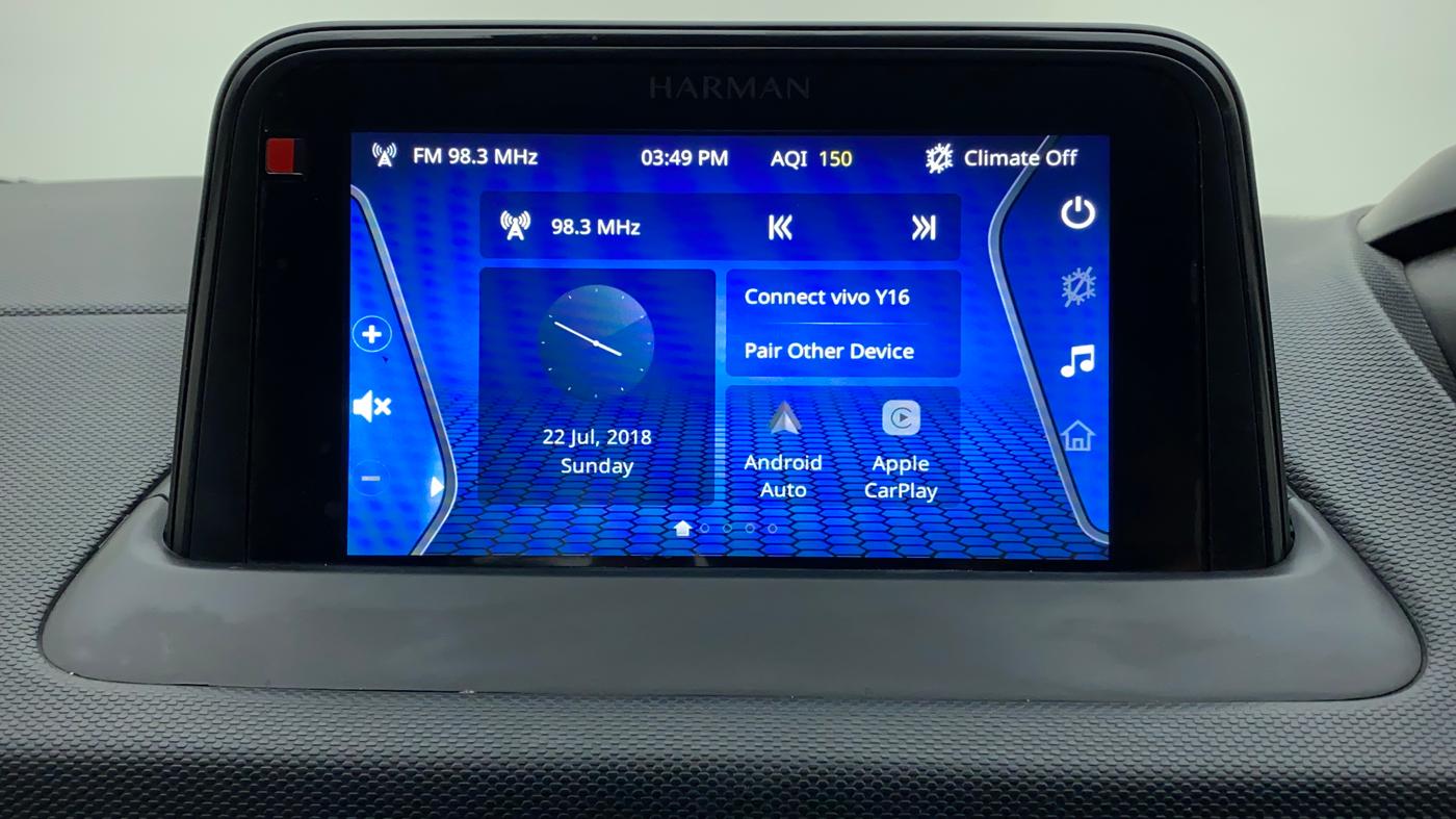 2022 Tata NEXON XZA PLUS (PREMIUM) KAZIRANGA PETROL, Petrol, Automatic, 17,436 km, Infotainment System