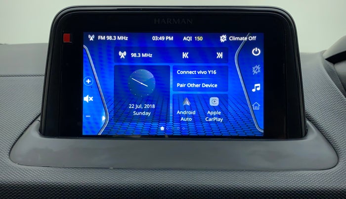 2022 Tata NEXON XZA PLUS (PREMIUM) KAZIRANGA PETROL, Petrol, Automatic, 17,436 km, Infotainment System