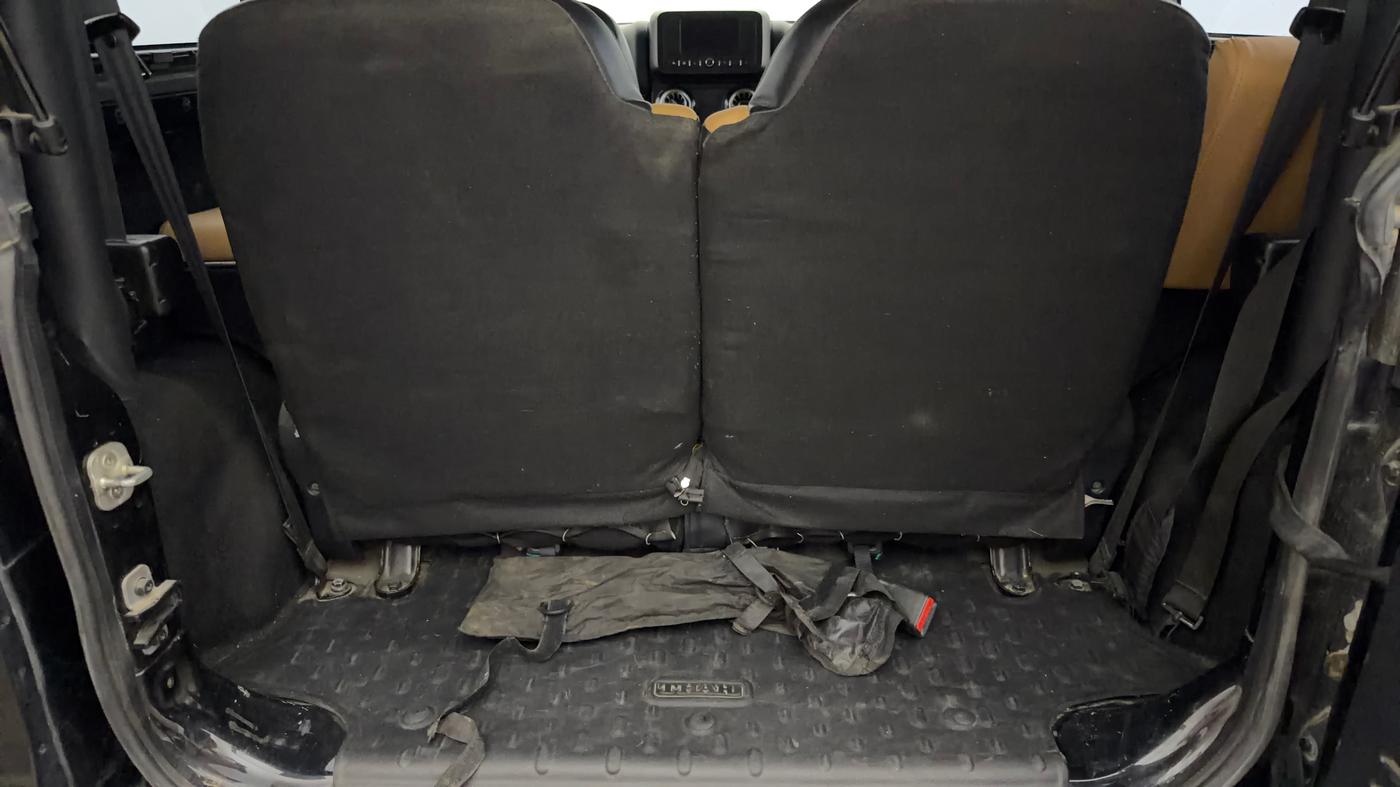 2021 Mahindra Thar LX PETROL HT 4WD AT, Petrol, Automatic, 80,146 km, Boot Inside