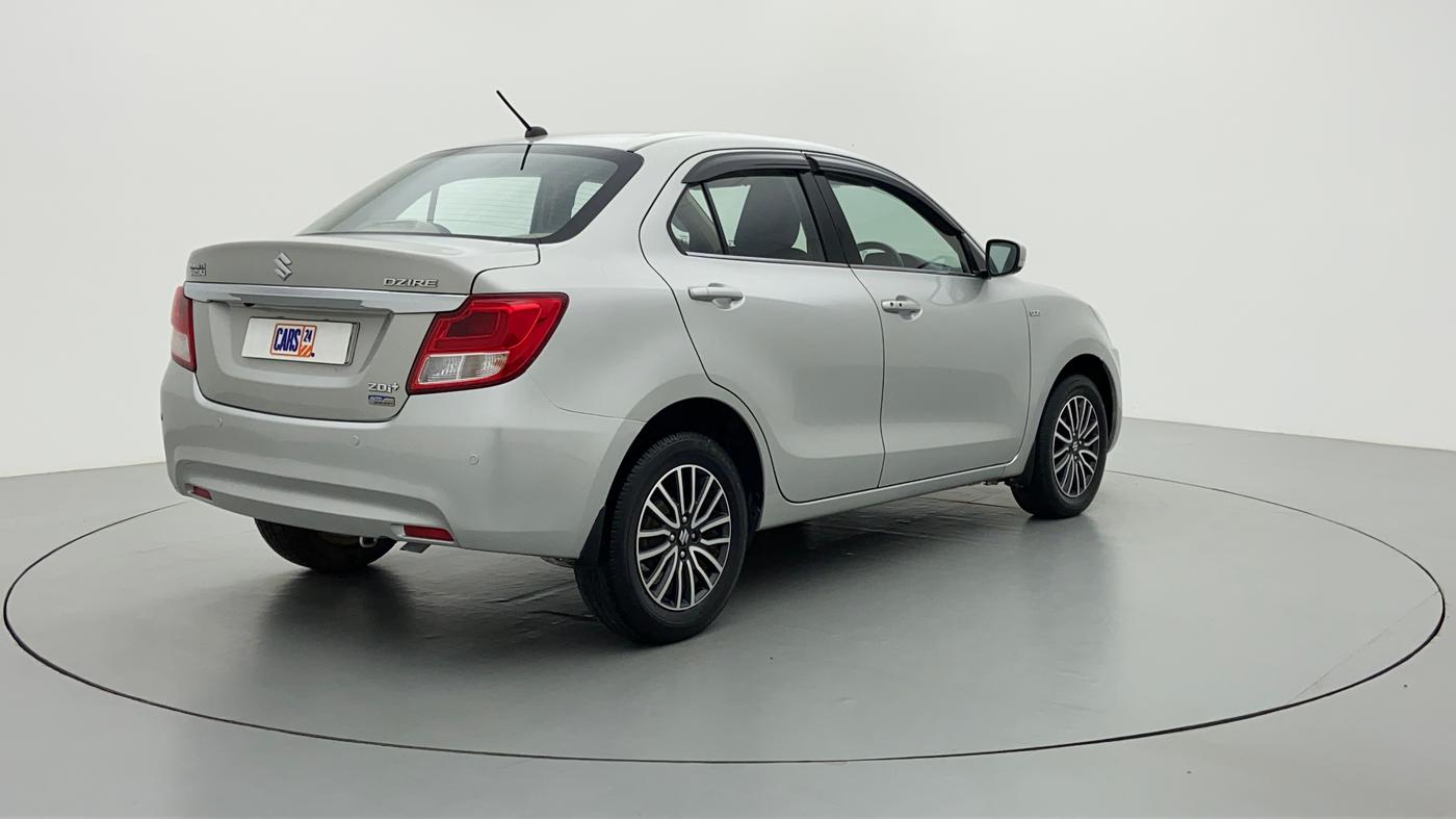 2017 Maruti Dzire ZDI Plus AMT, Diesel, Automatic, 70,226 km, Right Back Diagonal
