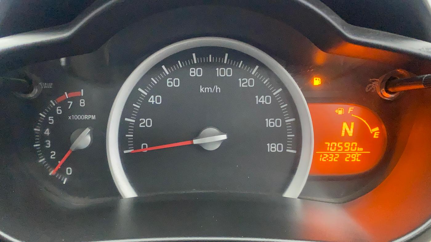 2015 Maruti Celerio ZXI AMT, Petrol, Automatic, 70,600 km, Odometer Image