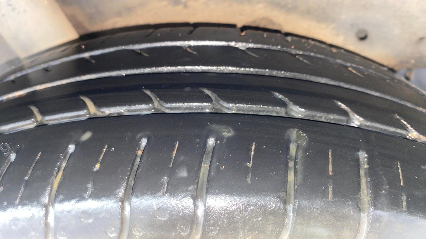 2015 Maruti Celerio ZXI AMT, Petrol, Automatic, 70,600 km, Right Rear Tyre Tread