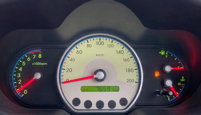 2010 Hyundai i10 MAGNA 1.2 KAPPA2, Petrol, Manual, 76,653 km, Odometer Image