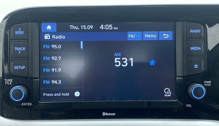 2020 Hyundai GRAND I10 NIOS SPORTZ PETROL, Petrol, Manual, 12,399 km, Infotainment System
