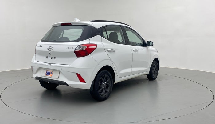 2020 Hyundai GRAND I10 NIOS SPORTZ PETROL, Petrol, Manual, 12,399 km, Right Back Diagonal