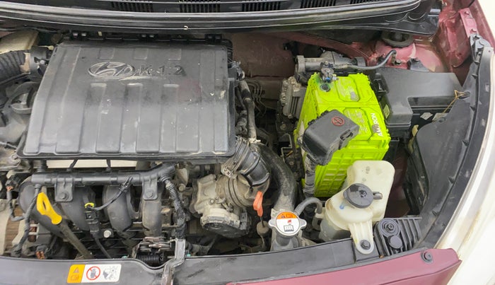 2015 Hyundai Grand i10 ASTA AT 1.2 KAPPA VTVT, Petrol, Automatic, 45,488 km, Engine View - Left