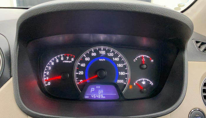 2015 Hyundai Grand i10 ASTA AT 1.2 KAPPA VTVT, Petrol, Automatic, 45,488 km, Odometer Image