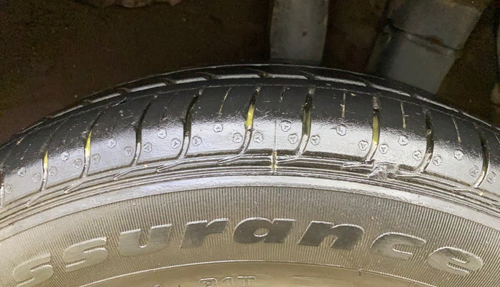 2015 Hyundai Grand i10 ASTA AT 1.2 KAPPA VTVT, Petrol, Automatic, 45,488 km, Left Rear Tyre Tread