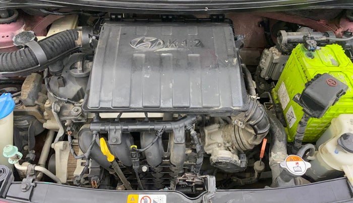 2015 Hyundai Grand i10 ASTA AT 1.2 KAPPA VTVT, Petrol, Automatic, 45,488 km, Engine View