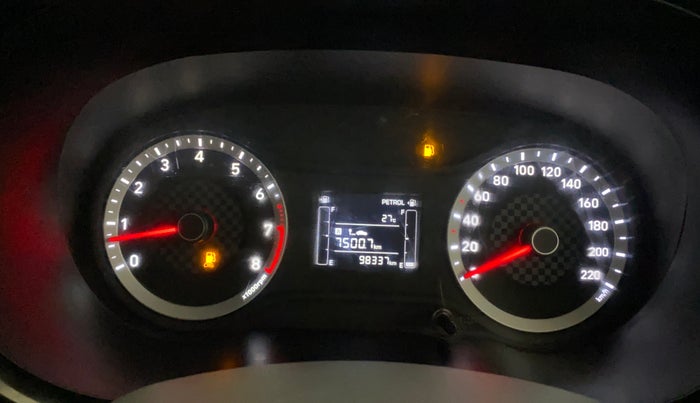 2021 Hyundai GRAND I10 NIOS SPORTZ 1.2 KAPPA VTVT CNG, CNG, Manual, 98,327 km, Odometer Image