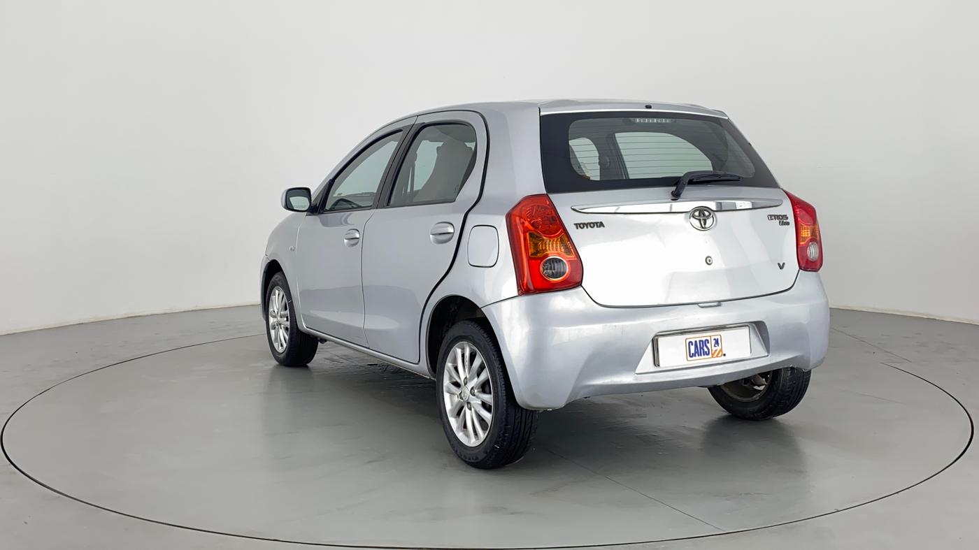 2011 Toyota Etios Liva V SP, Petrol, Manual, 57,603 km, Left Back Diagonal
