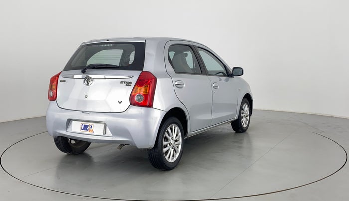 2011 Toyota Etios Liva V SP, Petrol, Manual, 57,603 km, Right Back Diagonal