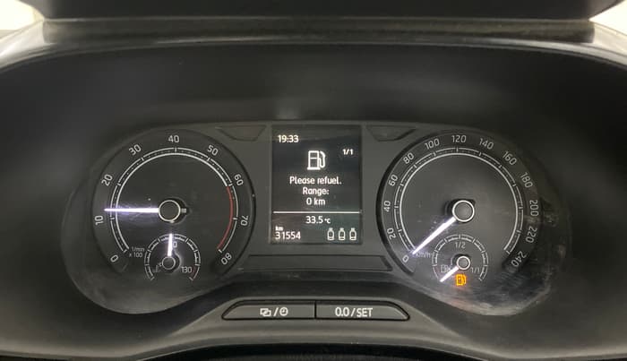 2023 Skoda SLAVIA ACTIVE 1.0L TSI MT, Petrol, Manual, 31,554 km, Odometer Image