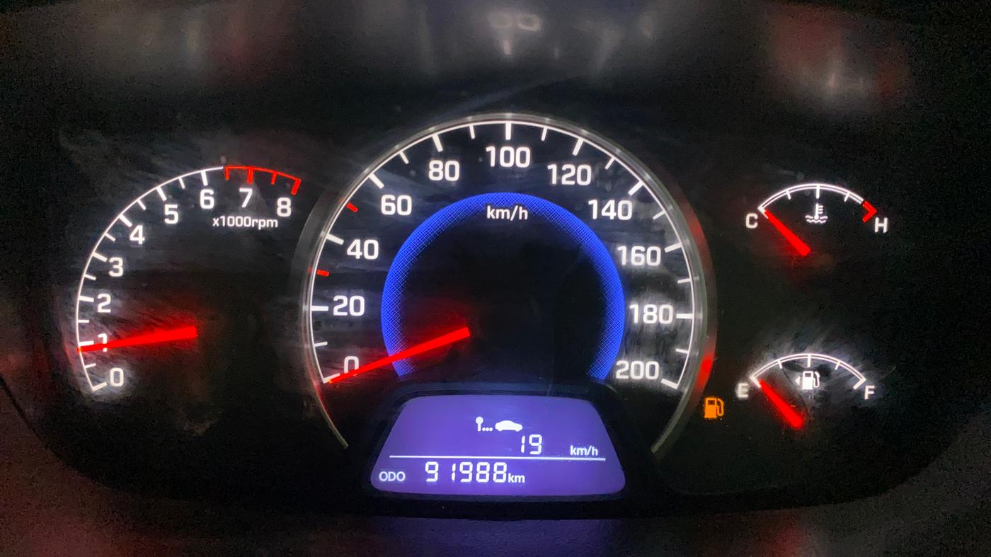2016 Hyundai Grand i10 ASTA (O) 1.2 KAPPA VTVT, Petrol, Manual, 91,986 km, Odometer Image