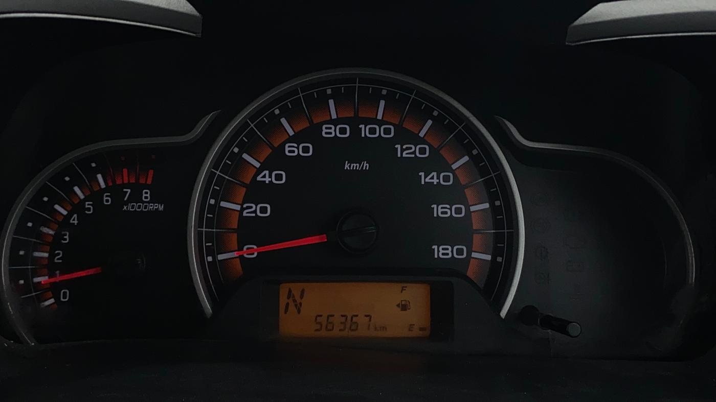 2016 Maruti Alto K10 VXI AMT, Petrol, Automatic, 56,381 km, Odometer Image