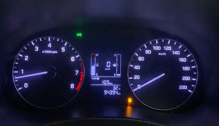 2018 Hyundai Creta E PLUS 1.6 PETROL, Petrol, Manual, 94,394 km, Odometer Image